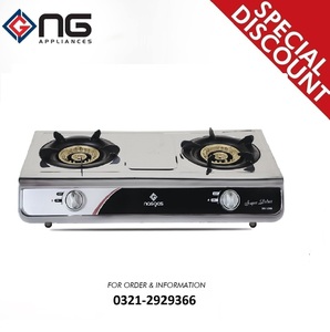 Nasgas Gas Stoves Dg-1088 (super Deluxe) Auto Ignition