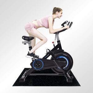New High Quality Histro Equipment Spinning Bicycle Househo Fitness Training Pedal Exercise Bike Cross Trainer, 16 Resistance Levels Adjustable Seat,duty Capacity 300lbs Weight) Load: 150kg With Lcd Display Elliptical Trainer Softouch Gym Digital Moni