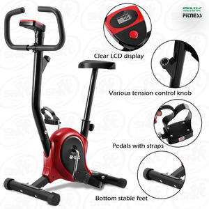 Snk Fitness Exercise Bike Training Bicycle Cardio Fitness Sports Cycling Workout For Home - Red