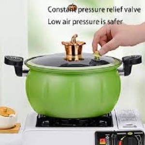 Micro Pressure Cooker, ( 8 liters )  Pumpkin to Avoid Sticking Multifunctional Soup Pot Gas Stove Suitable for Use as A General Kitchen Tool (28cm) (Size : 28cm)