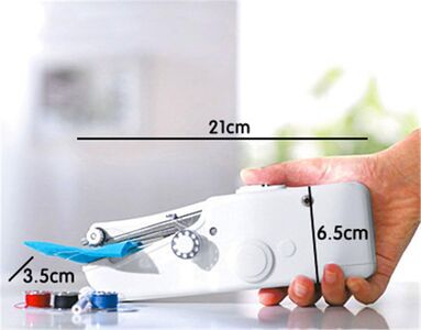 New Natural Handheld Small Mini Stitching Machine for Home Hand Stitch  Portable Electric Sewing Machine/Handy Stitch Stapler